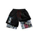 Shorts de compressão Anime Demon slayer