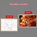 Quadro em led night Anime Demon Slayer :Kimetsu não Yaiba