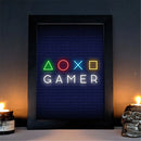 Quadro Gamer Neon