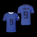 Camiseta futebol do time Blue Lock