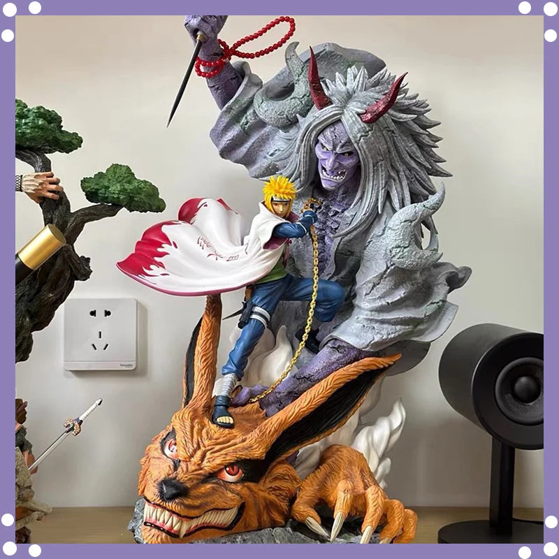 Action Figure Minato Namikaze para colecionador Anime Naruto 28cm