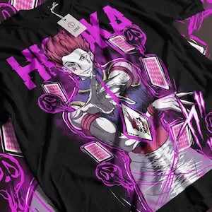 Camiseta especial Hisoka Anime hanter x hunter