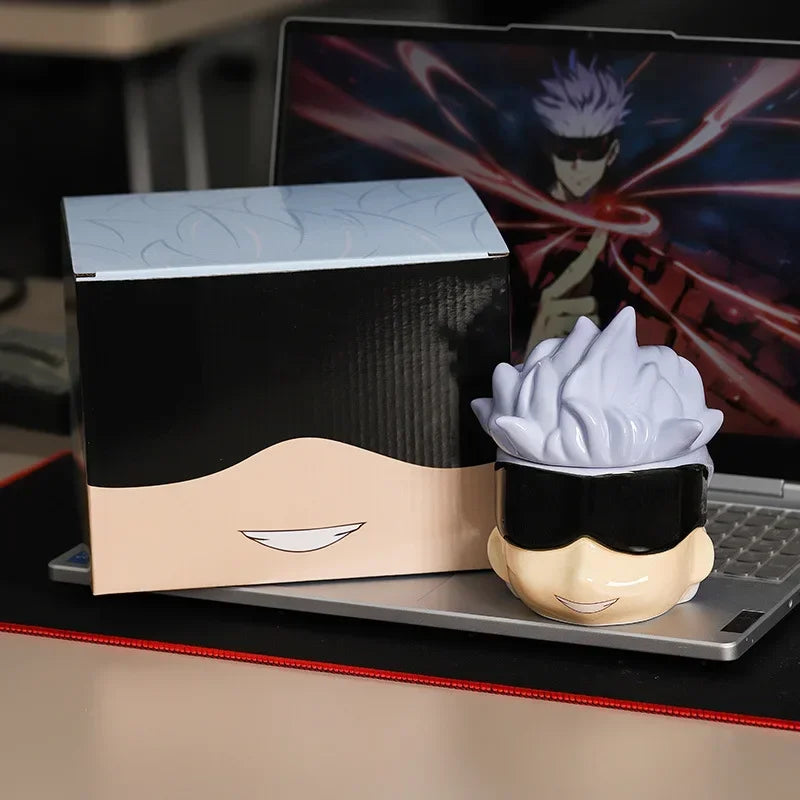 Xícara satoru gojo geto suguru Anime jujutsu kaisen 500 ml