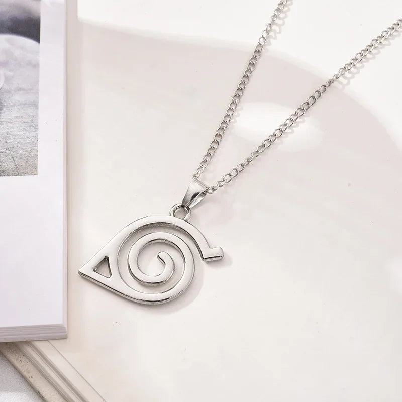 Colar Naruto, Kakashi, Kunai, Zumaki, Shuriken,
