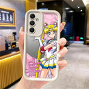 Capa Sailor Moon Tsukino Usagi Samsung Galaxy A56 A15 A16 A51 A73 A12 A13 A23 A35 A36 A53 A54 A26 A32 A34 A71
