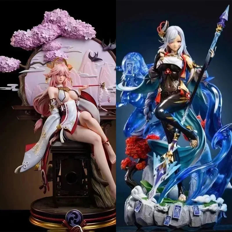 Caixa misterioca Action Figure Genshin Impact, 8-30cm
