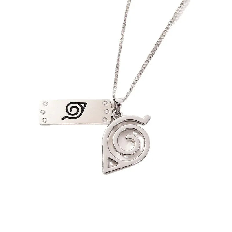 Colar Naruto, Kakashi, Kunai, Zumaki, Shuriken,