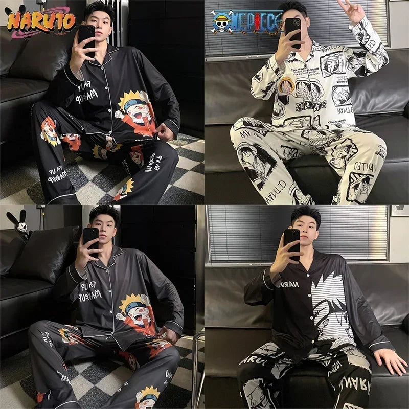 pijama Naruto e One Piece