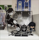 Isagi yoichi figuras de brinquedo acrílico suporte firefly anime modelo figura de ação ornamento crianças coleção bloqueio azul amigo presente