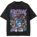 Camiseta jinx Anime Arcane