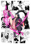 Quadro estilo manga Anime Demon Slayer