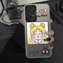 Capa Sailor Moon Para samsung galaxy a51 a52 a72 a56 a04 a05 a30 a50 a54 a55 a10 a20 a06 a07 a71 a02 a03
