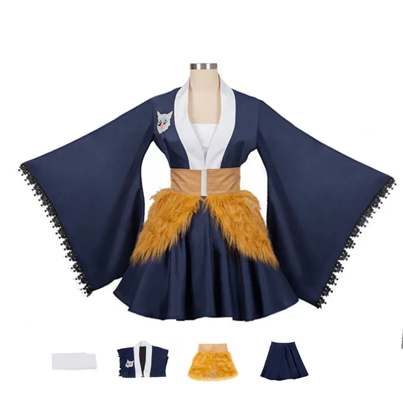 Vestidos femininos hashiras Demon Slayer