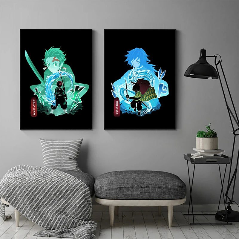 Quadro demon slayer