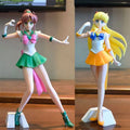 Action  Figura Glitter & Glamours Kaiou Michiru Tenoh Haruka Tomoe Hotaru Anime Sailor Moon -  23cm