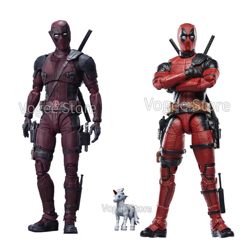 Action Figure Deadpool e Wolverine 15cm