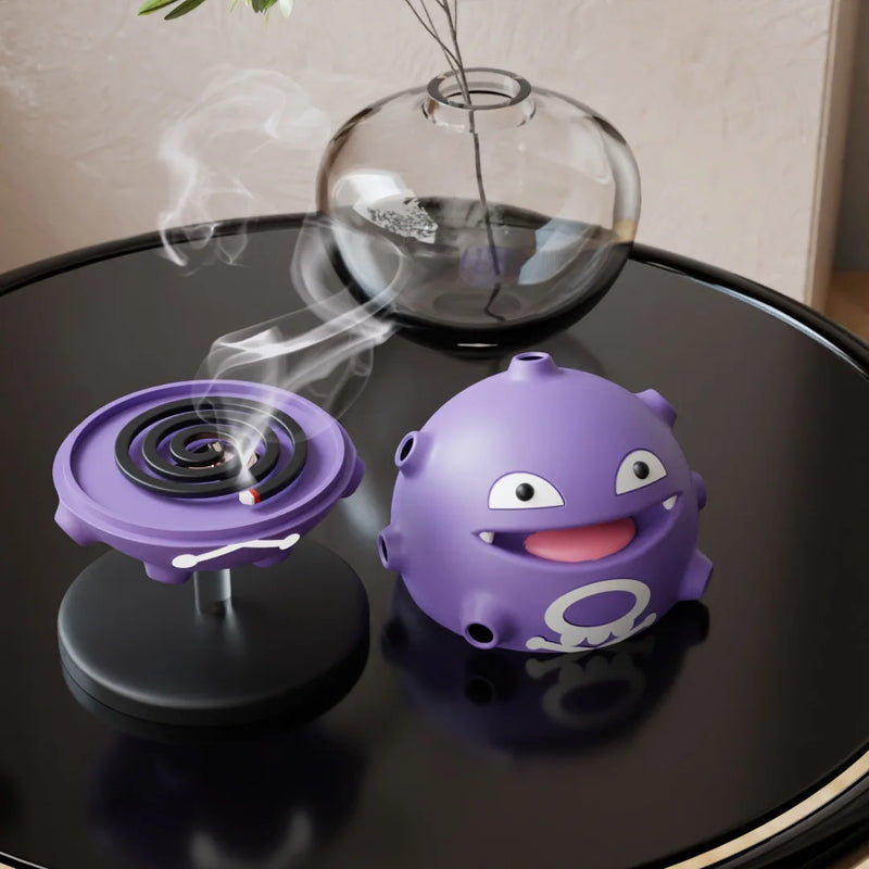 Queimador de incenso Koffing Anime pokémon