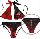 Conjunto de biquíni e shorts akatsuki Anime naruto