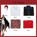 Cosplay Shanks Anime one piece