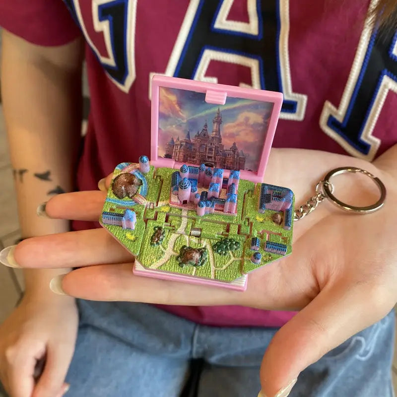 Mini chaveiro de livro 3D Harry potter