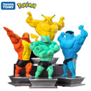 Action Figure Pikachu, Charmande, Squirtle, Psyduck, musculoso Anime Pokemon