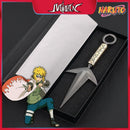 Kunai metal namikaze minato anime naruto 9 polegada/23cm