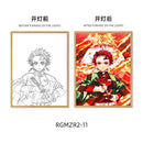 Quadro em led night Anime Demon Slayer :Kimetsu não Yaiba