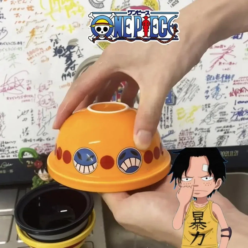 Tigela irmão de chapéu Anime one piece