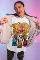 Camiseta dos deuses egípcios, Slifer Ra Obelisco Anime YuGiOh