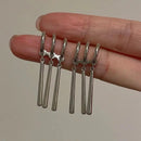 Brincos Zoro triplo falso Anime One Piece, 1 pç