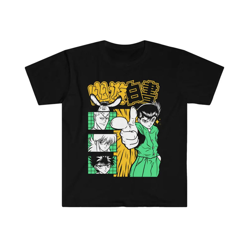 Camisata, Kuwabara Kurama Yusuke Hiel, Camiseta Anime Yu Yu Hakusho