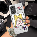 Capa Sailor Moon Para samsung galaxy a51 a52 a72 a56 a04 a05 a30 a50 a54 a55 a10 a20 a06 a07 a71 a02 a03