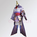 Cosplay Raiden Shogun Game Genshin Impact