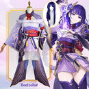 Cosplay Raiden Shogun Game Genshin Impact