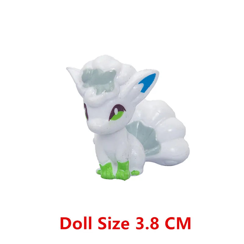 Action Figure Pikachu, Mewtwo, Charmander, Blastoise, Gurado Anime Pokemon, 4-13cm