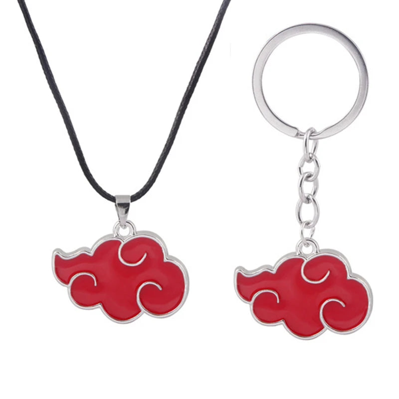 Colar chaveiro Akatsuki Anime Naruto