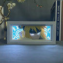 Light Box Led Papel 3D Anime Naruto