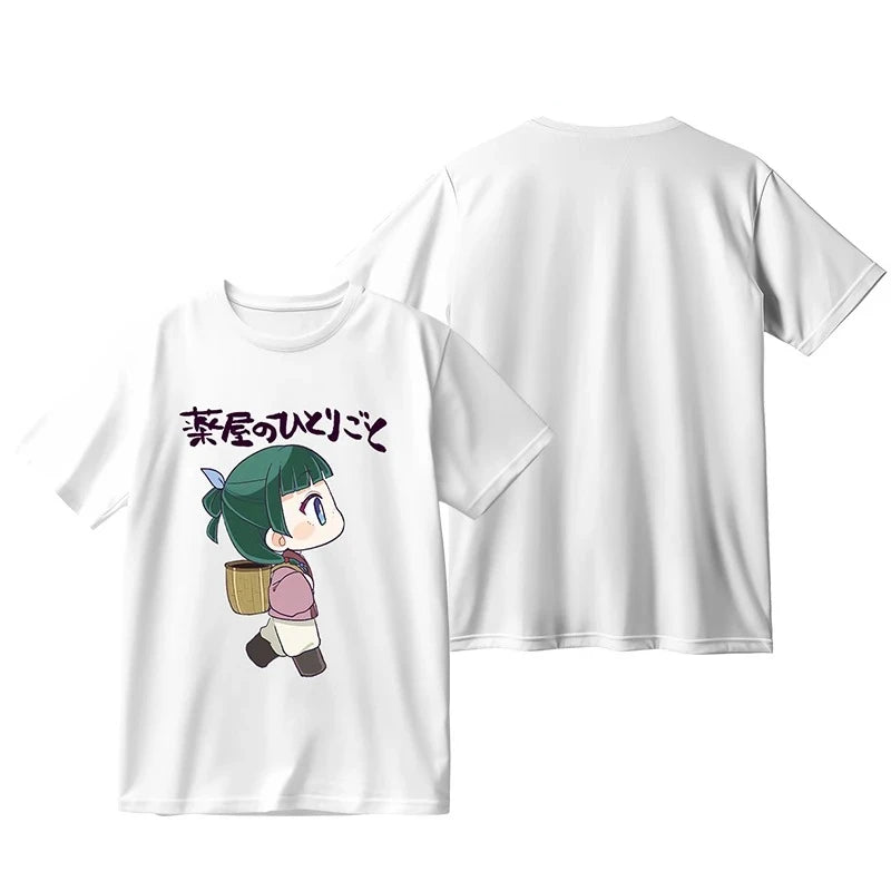 Verão anime o boticário diários oversized t camisa das mulheres dos homens o-pescoço manga curta engraçado tshirt maomao cosplay camisetas gráficas