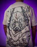 Camiseta Demon slayer Estilo streetwear Algodão