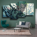 Quadro Zoro Roronoa Anime One Piece 4 Pcs