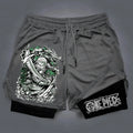 Shorts de compreensão Anime One Piece