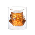 Conjunto de vidro de vinho 750ml, star trooper de uísque série star war