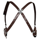 Peruca + Cinto com coldre Cintura Leon cosplay scott kennedy Game resident evil 4