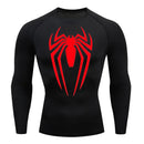 Camiseta Compressão masculina Homem Aranha de 2D
