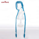 Cosplay Peruca jinx  -League of Legends serie Arcane, 120cm