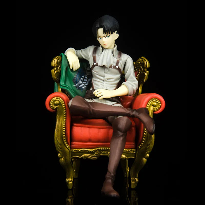 Action Figure Minas e Levi  Ackerman Anime Attack on Titan