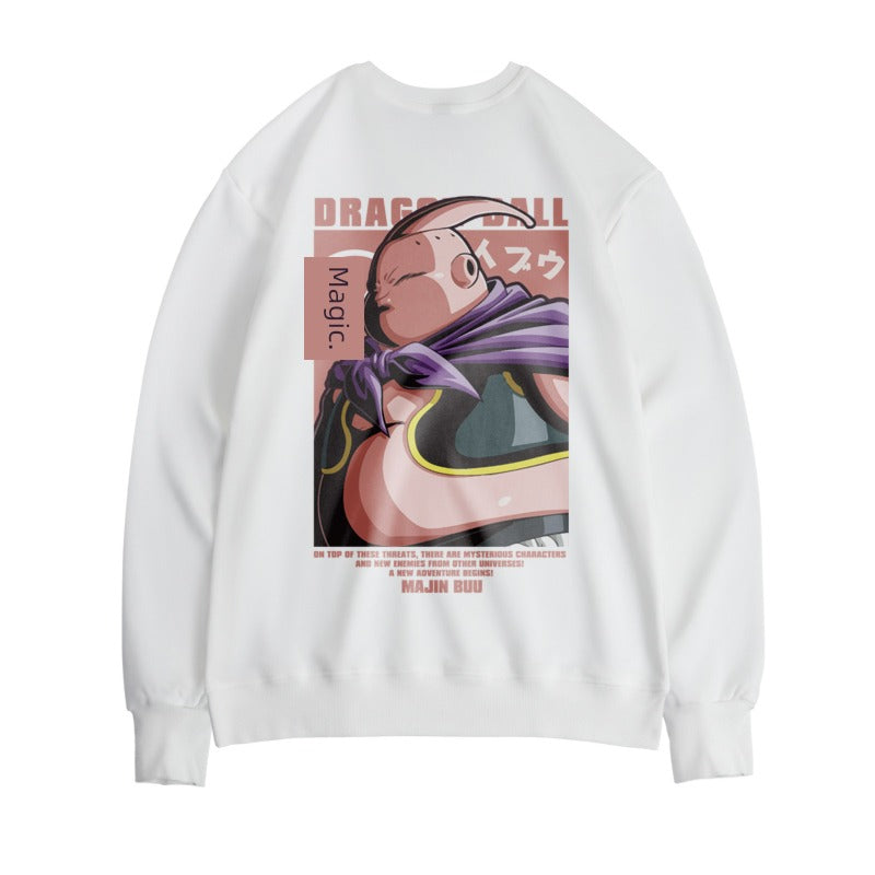 Men's and Women's Japanese-Style Sweater Saiyan Autumn and Winter Anime