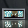 Light Box Led Papel 3D Anime Demon Slayer
