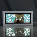 Light Box Led Papel 3D Anime Demon Slayer