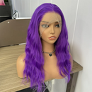 Peruca roxa brilhante